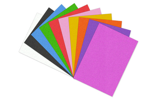 Funky Foam A4 Assorted Pack of 10 sheets - Default Title (FUNFASST)