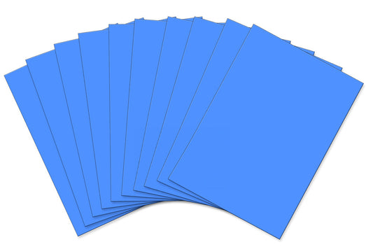 Funky Foam A4 Lt Blue Pack of 10 sheets - Default Title (FUNFBLULT10)