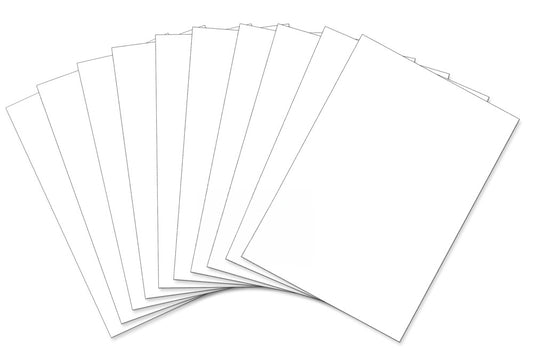 Funky Foam A4 White Pack of 10 sheets - Default Title (FUNFWHI10)