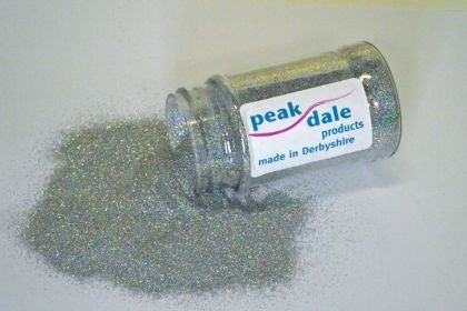 Glitter Holographic Silver Superfine 0.2mm 50g - Default Title (GLITHOSIL)