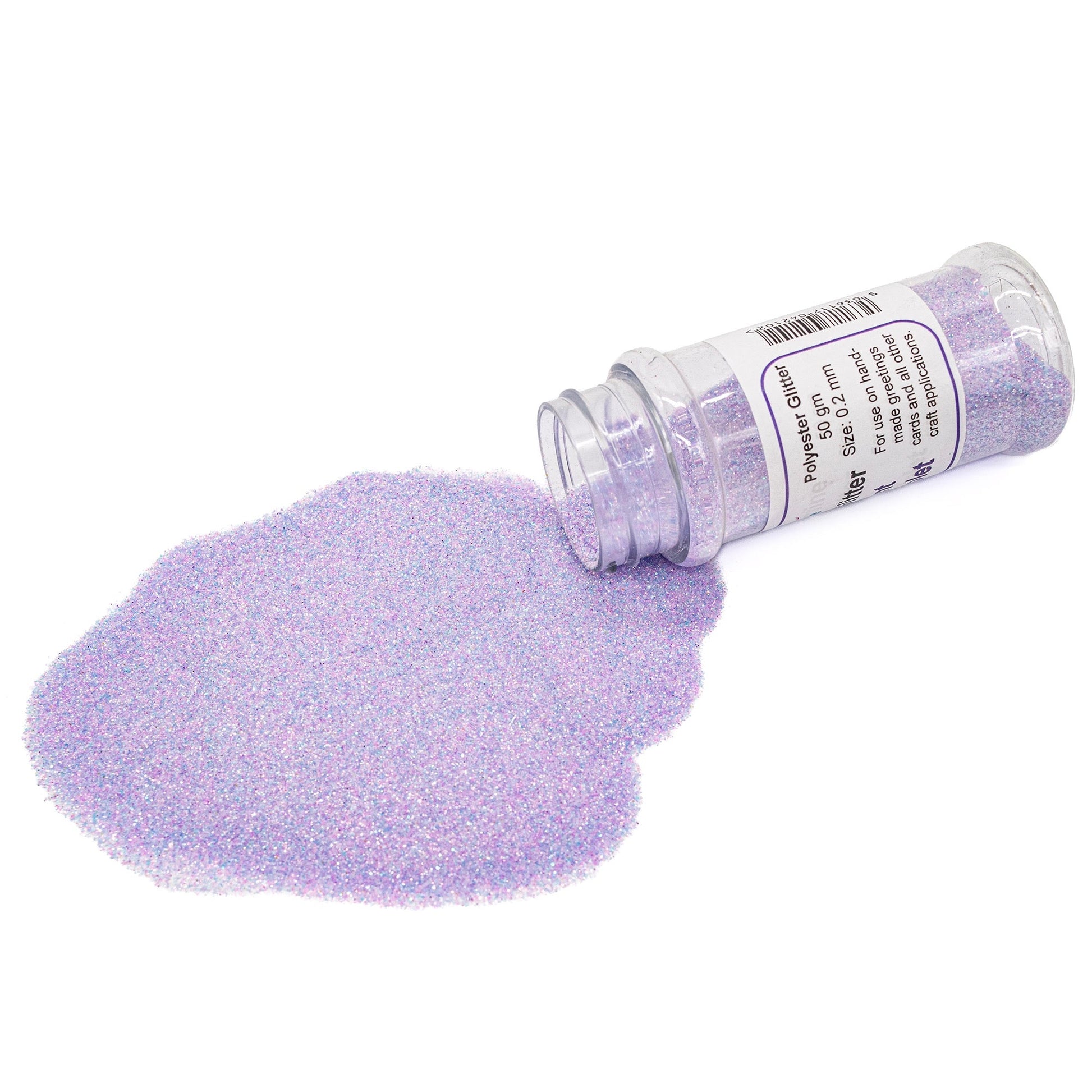 Glitter Irridescent Parma Violet Superfine 0.2mm 50g - Default Title (GLITIRPAR)
