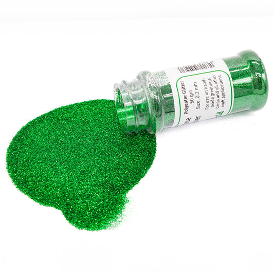 Glitter Superfine Emerald 0.2mm 50g - Default Title (GLITSTEME)