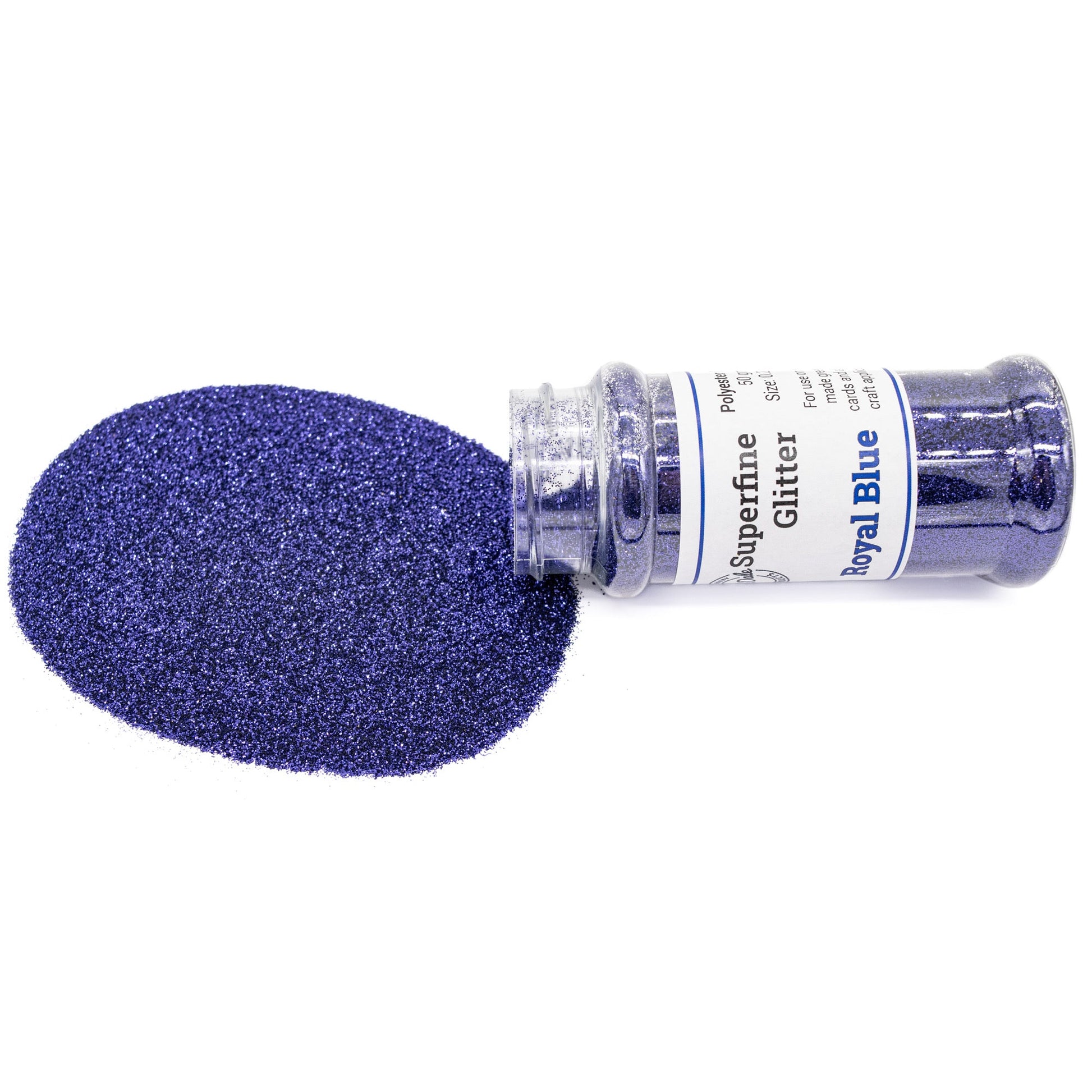 Glitter Superfine Royal Blue 0.2mm 50g - Default Title (GLITSTROY)