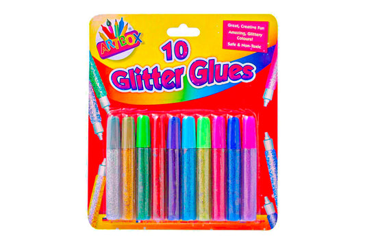 Glitter Glue Pens 10 assorted - Default Title (GLUEGLITPENS)