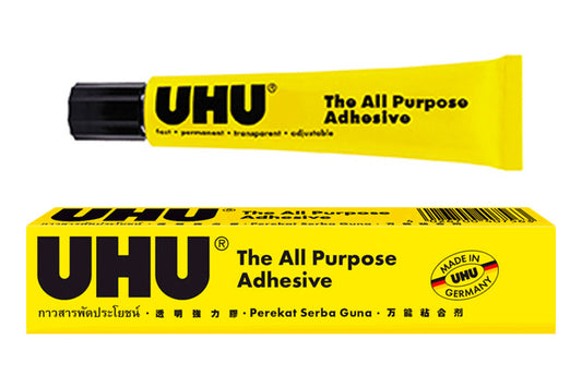 Glue UHU All Purpose Adhesive 20ml Box - Default Title (GLUEUHU20)