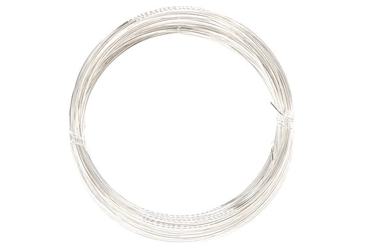 Jewellery Wire Silver Plated 0.4mm - 20mt - Default Title (JEW04)