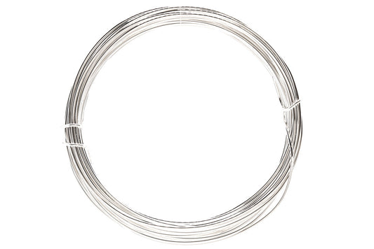 Jewellery Wire Silver Plated 0.8mm - 6 mt - Default Title (JEW08)