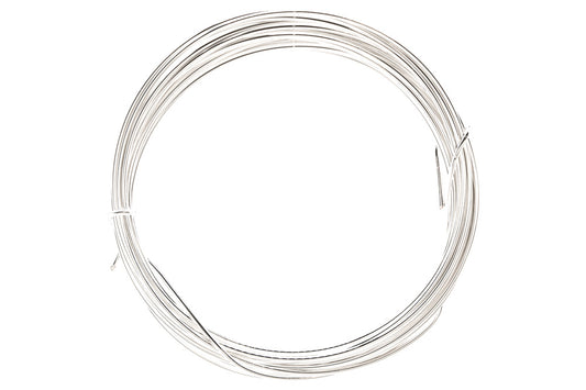 Jewellery Wire Silver Plated 1mm - 4 mt - Default Title (JEW1)