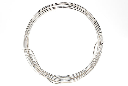 Jewellery Wire Silver Plated 1.2mm - 3 mt - Default Title (JEW12)