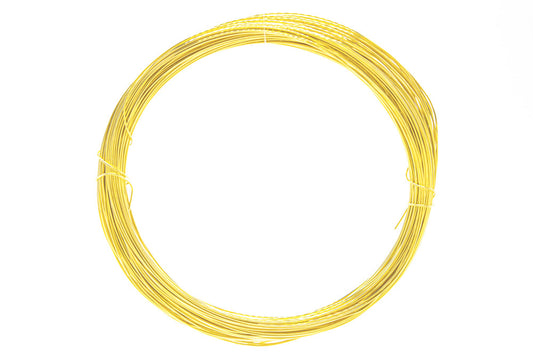 Jewellery Wire Brass 0.4mm - 20mt - Default Title (JEWBRA04)