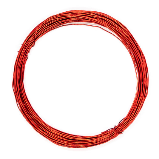 Jewellery Wire Red 0.5mm - 15mt - Default Title (JEWCCRED06)