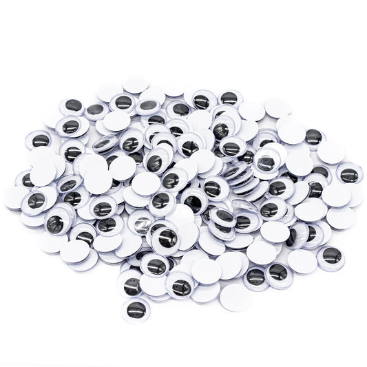 Joggle Eyes 15mm Glue On 100 pair - Default Title (JEYE15M100)