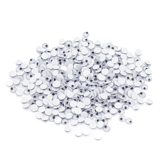 Joggle Eyes 5mm Glue On 100 pair - Default Title (JEYE5M100)