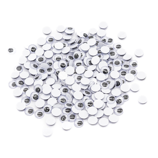Joggle Eyes 7mm Glue On 100 pair - Default Title (JEYE7M100)
