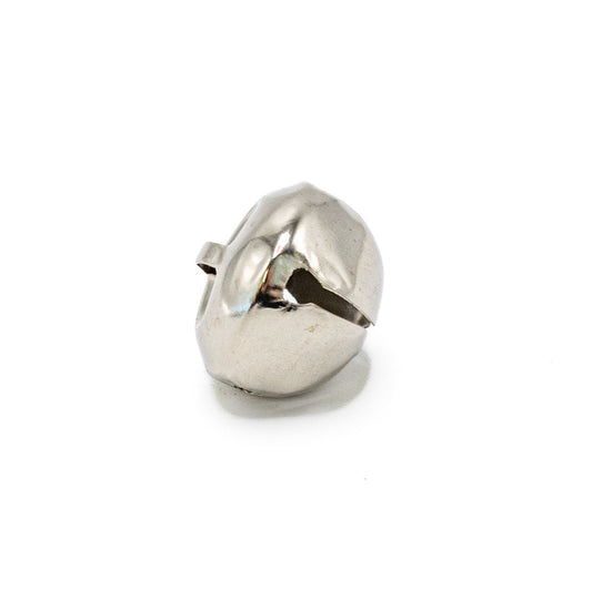 Jingle Bells Silver 25mm Pack of 10 - Default (JINGBEL)