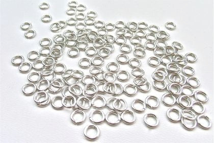 Jump Rings 5mm Nickel Plated Pack of 144 - Default Title (JUMP5NP144)