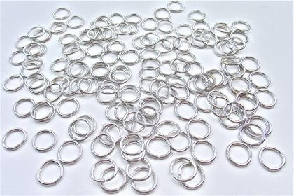 Jump Rings 9mm Nickel Plated Pack of 144 - Default Title (JUMP9NP144)
