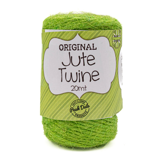 Jute Twine Apple Green 20 mt - Default Title (JUTEAPP)