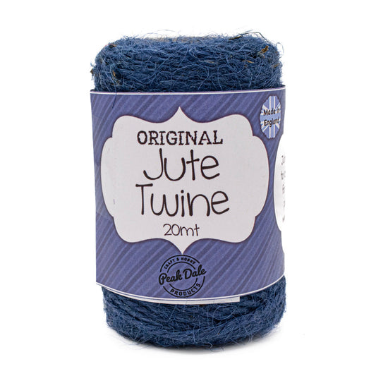 Jute Twine Denim Blue 20 mt - Default Title (JUTEDEN)