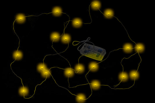 String of LED lights 20 GOLD - Default Title (LIGHTSTRGOLD)
