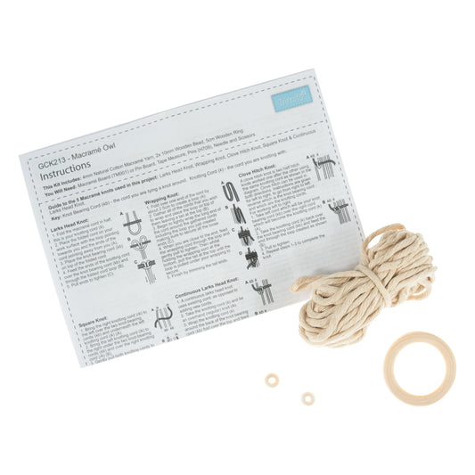 Macrame Kit Owl