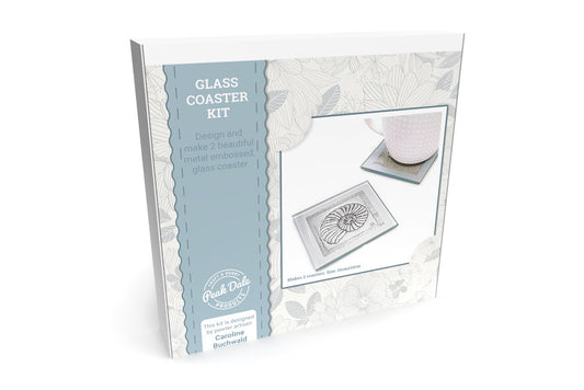 Metal Embossing Kit - Glass Coaster - Default Title (METEMBGLACOA)