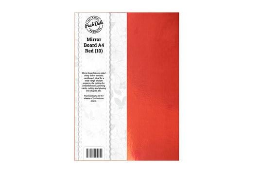 Mirror Board A4 Red Pack of 10 - Default Title (MIRBOARED)