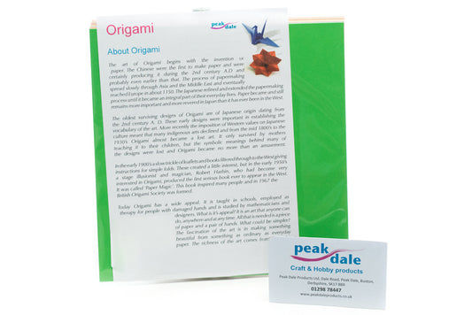 Origami Paper 150mm (6inch) Pack 50 - Default Title (ORIG6)