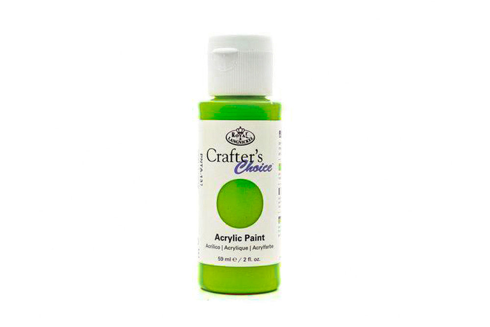 Crafters Choice Acrylic Paint Yellow/Green 59ml - Default Title (PAIACCYELGRE)