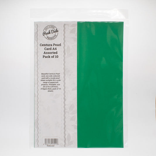Cardstock A4 Pearl Assorted Pack of 10 (310gsm) - Default Title (PEARLCA410)