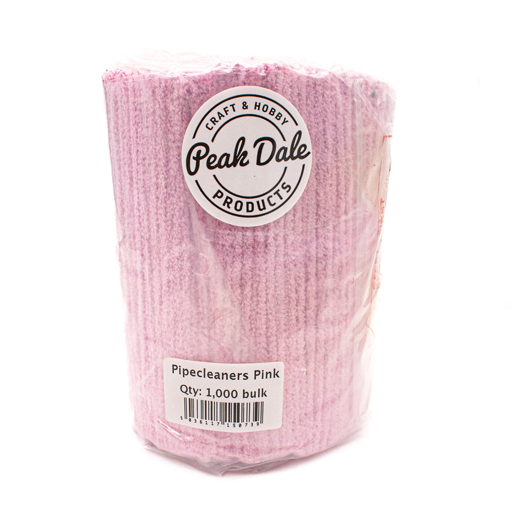 Pipecleaners Bulk Pink Pack of 1,000 - Default Title (PIPEBULKPINK)
