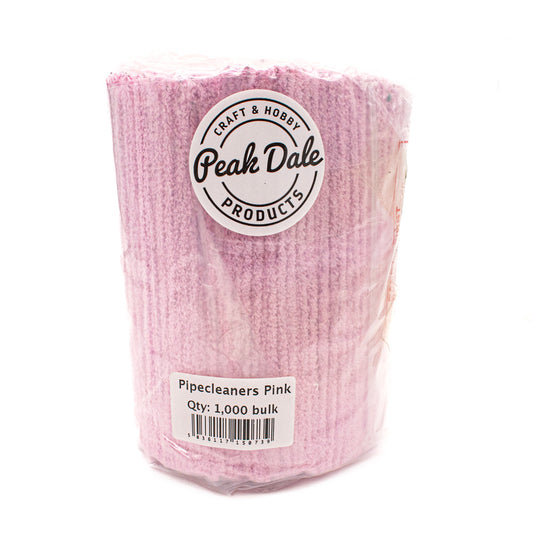 Pipecleaners Bulk Pink Pack of 1,000 - Default Title (PIPEBULKPINK)