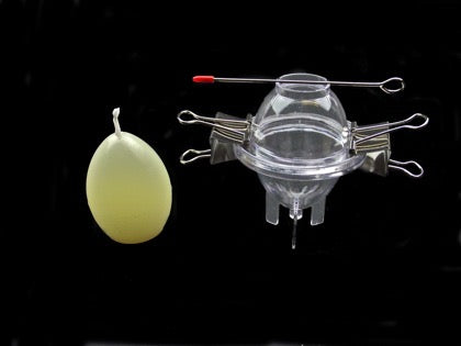 PM23 Candle Mould Egg 47x65mm high - Default Title (PM23)