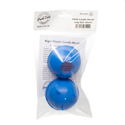 PM46 Candle Mould Large Ball 100mm dia - Default Title (PM46)