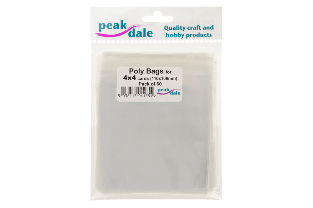Poly Bag fit 4x4 Square 60 Pk - Default (POL4460)