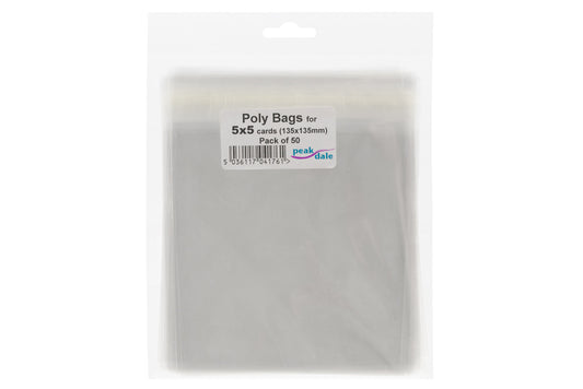 Poly Bag fit 5x5 Square 50 Pack - Default Title (POL5550)