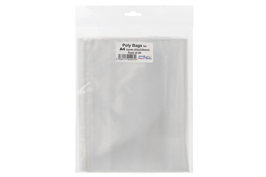 Poly Bag fit A4 size 20 Pack - Default (POLA420)