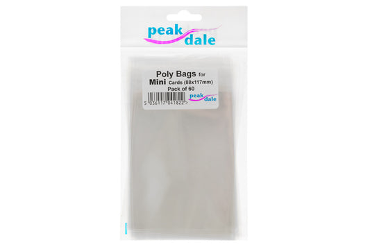 Poly Bag fit Mini size 60 Pack - Default Title (POLMINI50)