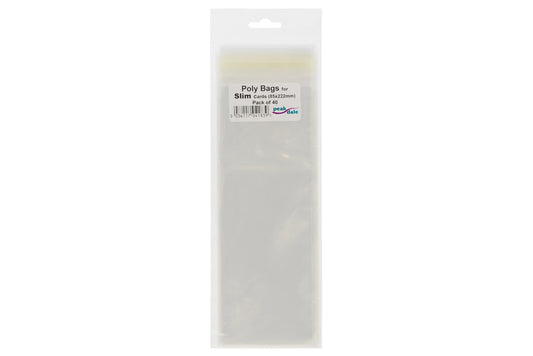 Poly Bag fit Slim size 40 Pack - Default Title (POLSLIM40)