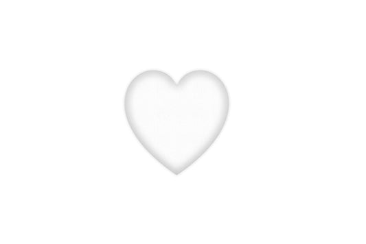 Polystyrene Heart 120mm each - Default Title (POLYHEART120)