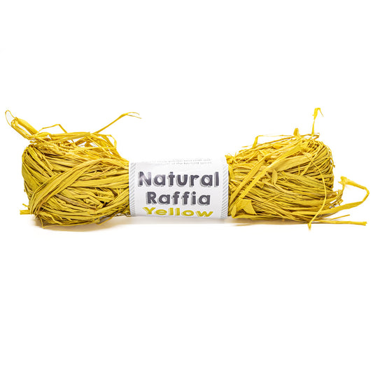 Raffia 50g Yellow - Default Title (RAF50YEL)