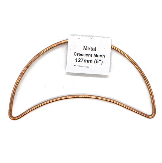 Metal Crescent Moon 127mm (5") - Default Title (RINGMMOON5)