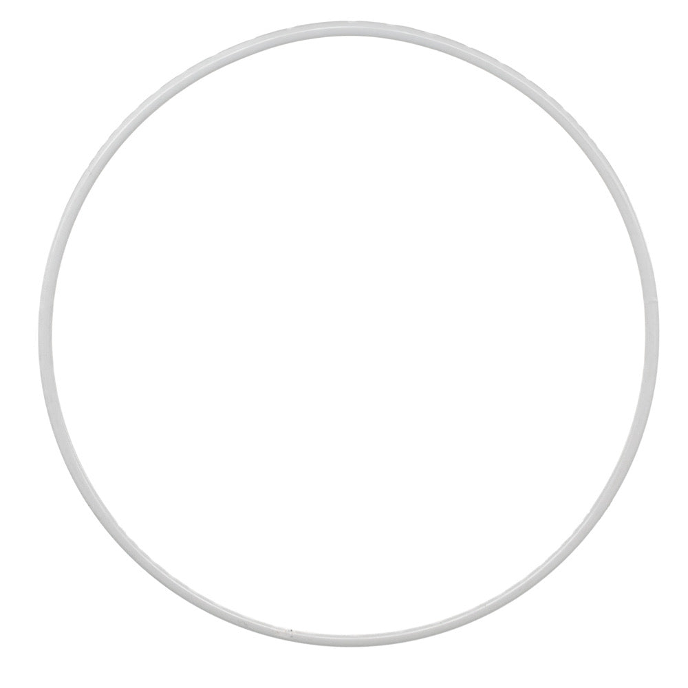 Metal Ring WHITE COATED 152mm O.D. - Default Title (RINGMSP152)