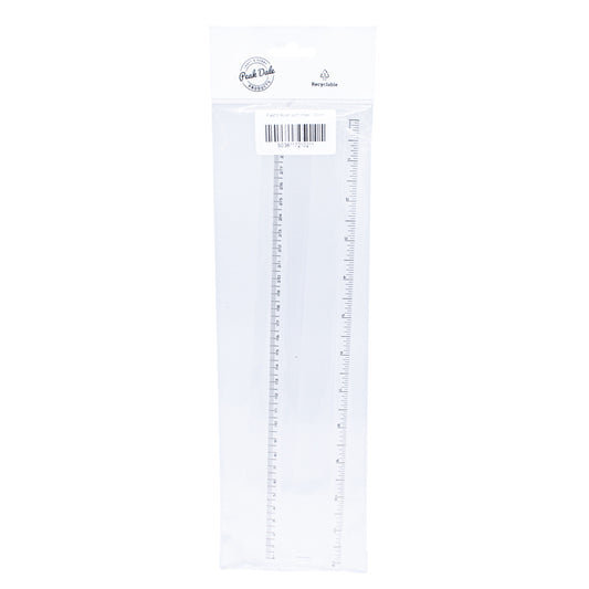 Plastic Ruler with Insert for Photograph 30cm - Default Title (RULPLA12)