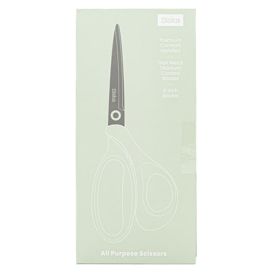 Siska 8 inch All Purpose Craft Scissors - Default (SCISISKA8)