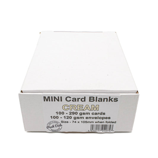 Cards Singlefold Mini Cream Pack of 100 - Default Title (SFMCRX100)