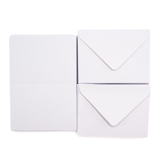 Cards Singlefold (50 PACK) Mini White - Default (SFMWHX50)