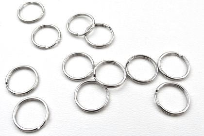 Split Rings 12 mm Pack of 12 - Default Title (SPLIT12)