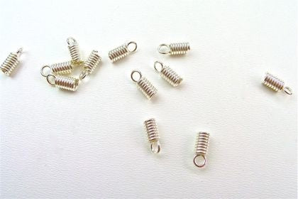 Spring Ends Silver Plated Pack of 12 - Default Title (SPRINGESP)