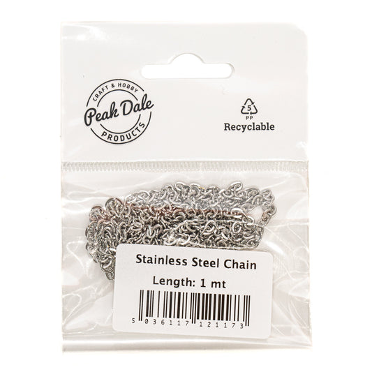 Stainless Steel Chain 1 mt - Default Title (STSTCHAIN)